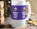 Frosted Glass Stein Mug For Beer