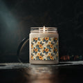 Soy Candle Floral Pattern Many Variations