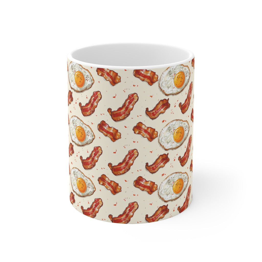 Bacon and Egg Coffee Mug Breakfast Cup For Drinkers