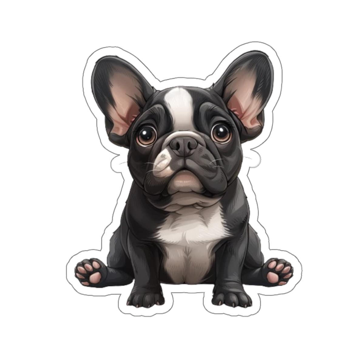 French Bulldog Stickers Frenchie Sticker for French Bulldog Owners