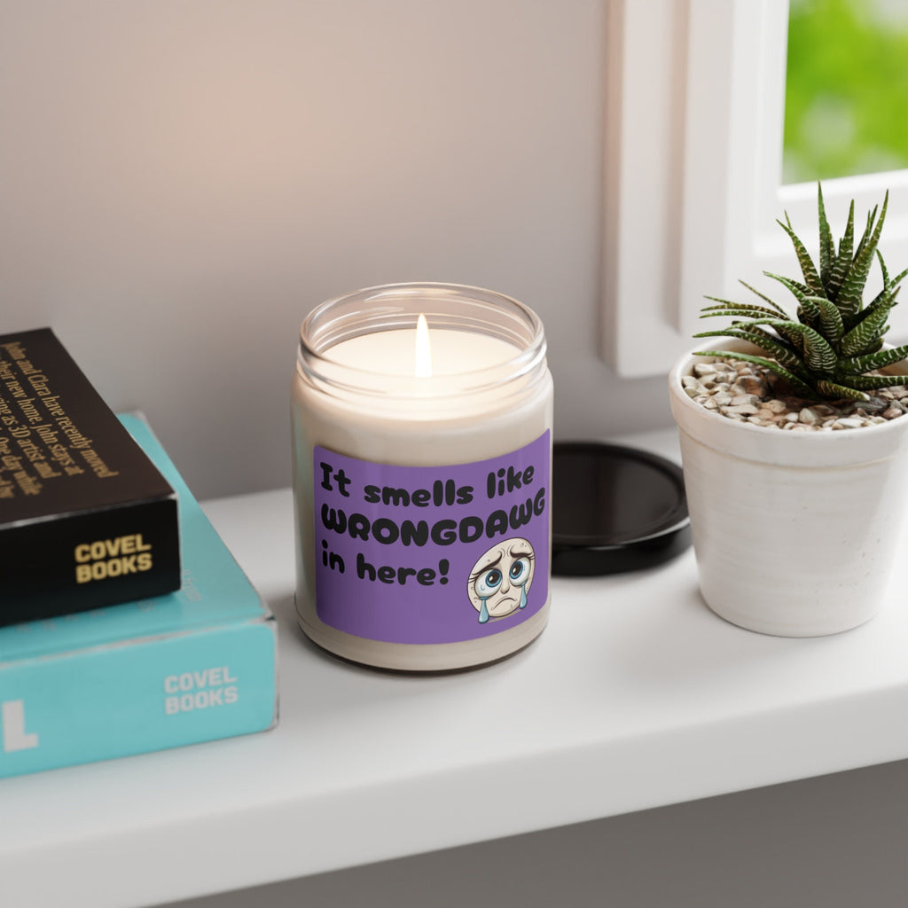 Hilarious Scented Soy Candle, 9oz Funny Saying Sad Gift Candle Joke