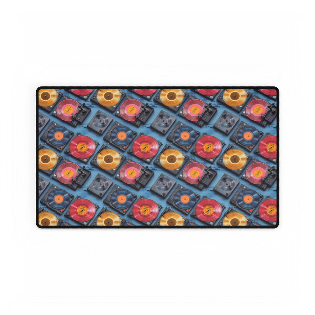 Vinyl CD Mouse Pad Desk Mat Record Player for Office Gift