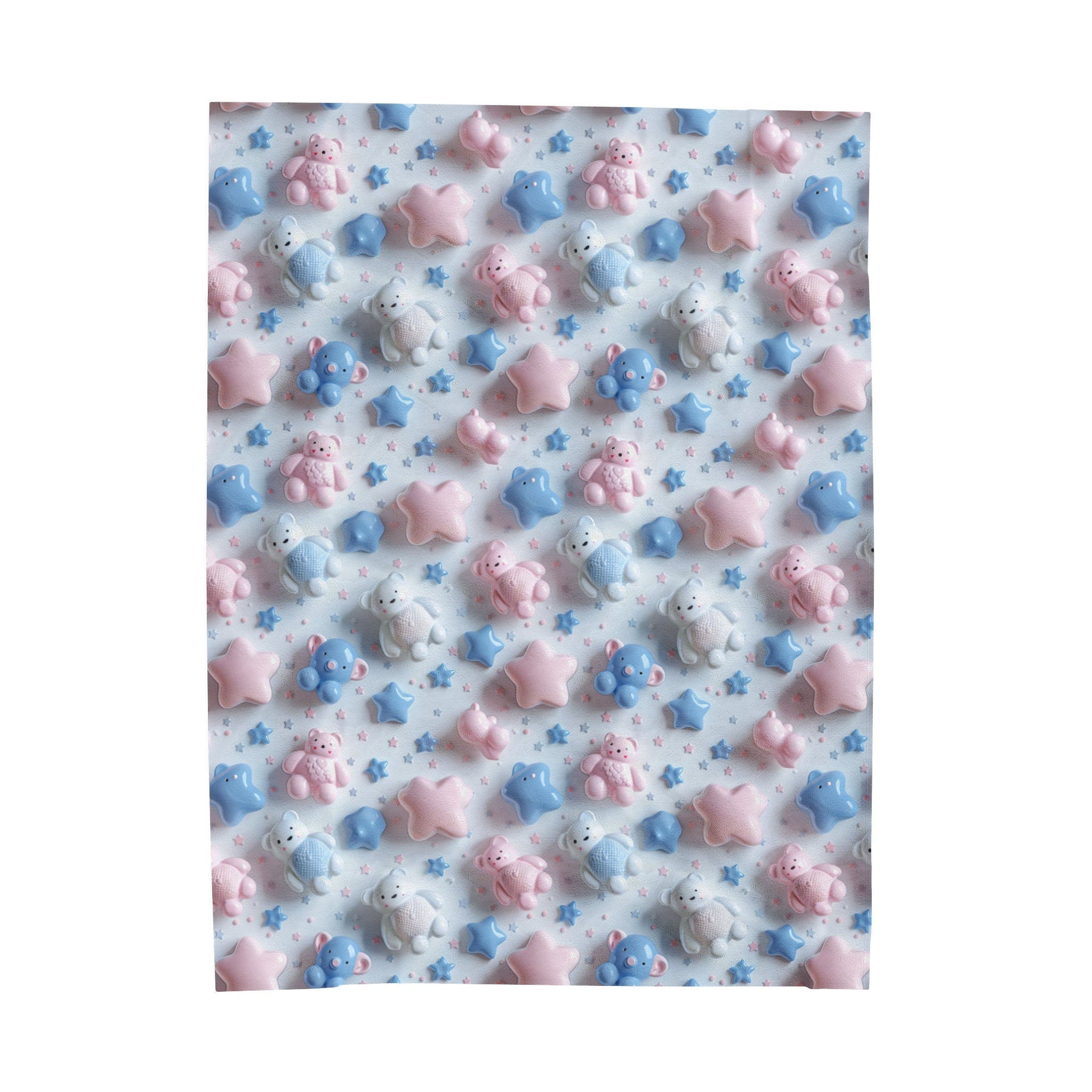Handcrafted Dreamland: Soft Knit Baby Blanket for Sweet Slumber Plush Soft Blanket for Kids Baby Celebrate