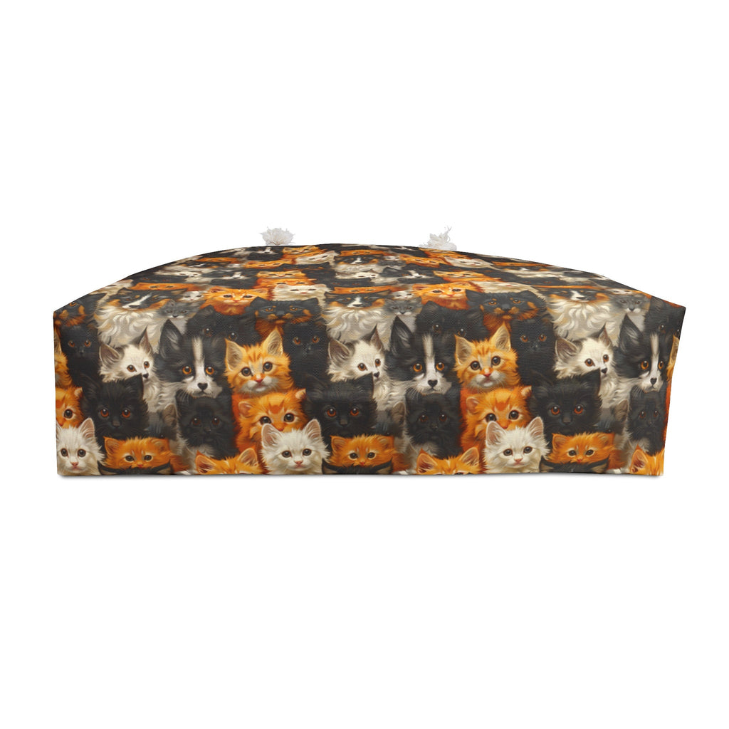 Weekender Beach Bag Cats and Dog Pattern Design Gift Bag