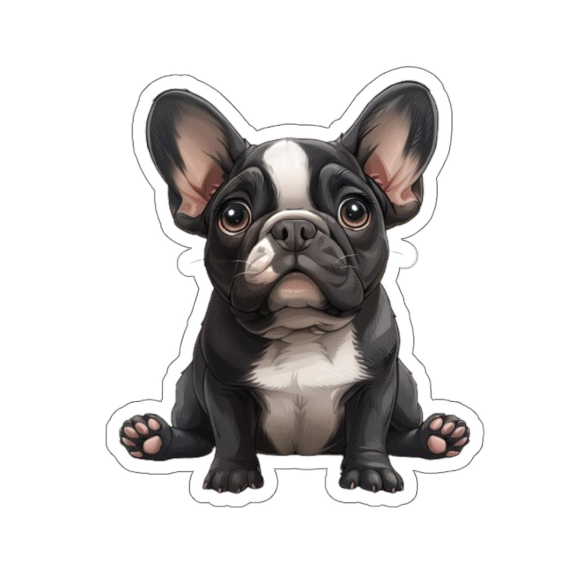 French Bulldog Stickers Frenchie Sticker for French Bulldog Owners