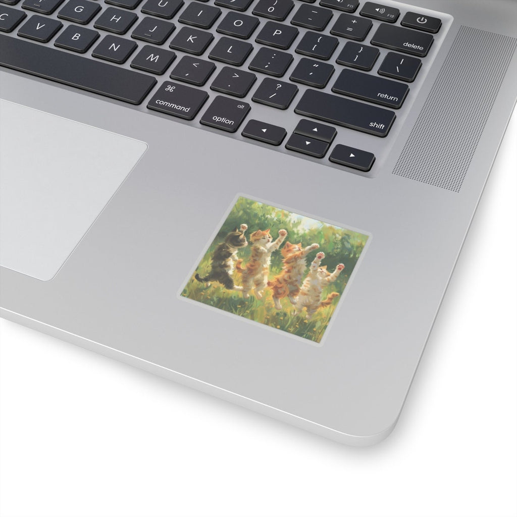 Cat Sticker for Cat Lovers Vinyl Sticker Laptop Decor