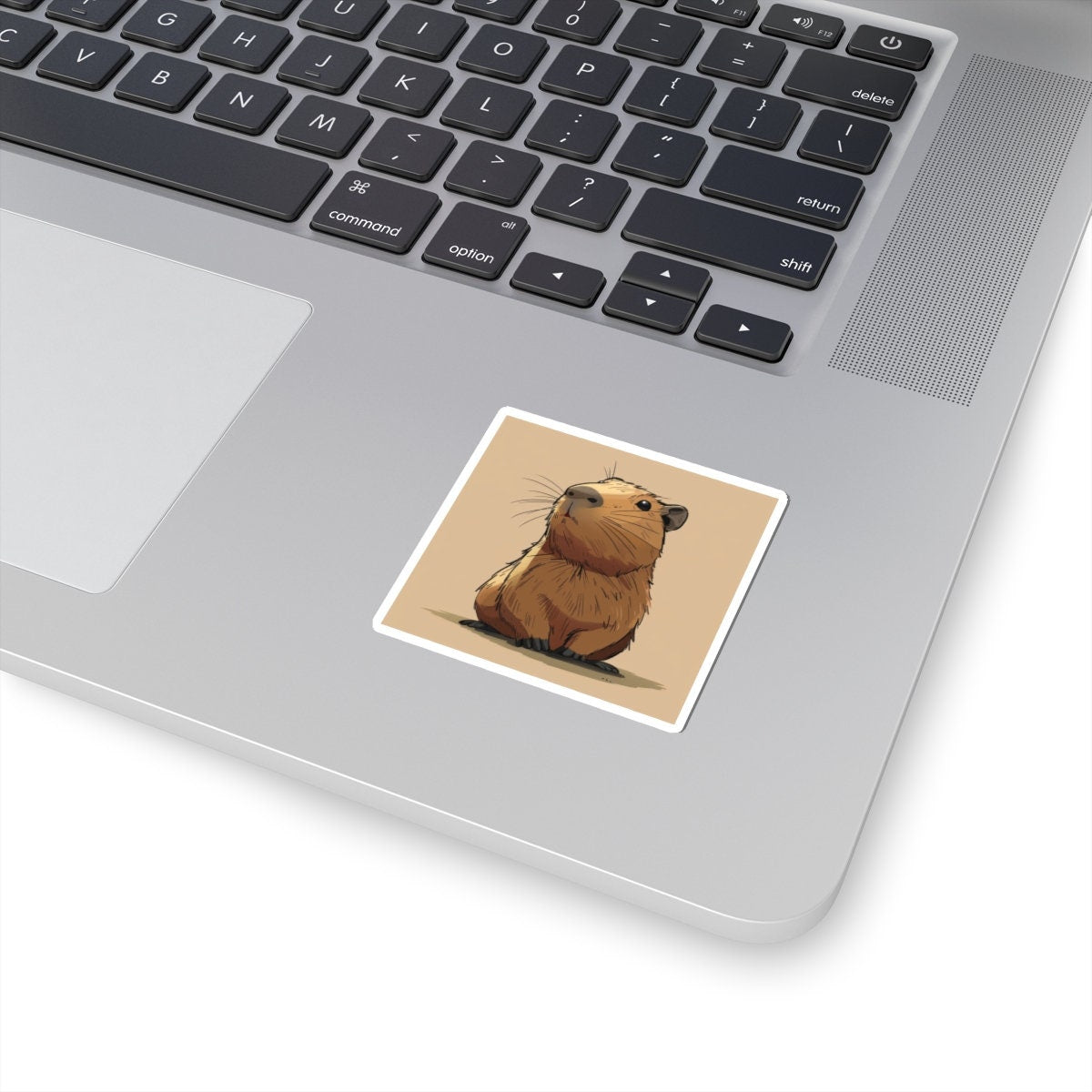 Cute Capybara Vinyl Sticker - Perfect for Animal Lovers and Sticker Collectors