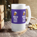 Frosted Glass Stein Mug For Beer Funny Gift Cup