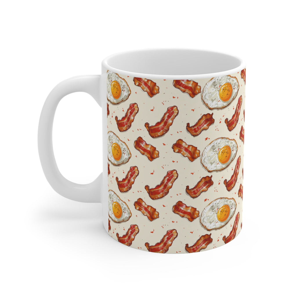 Bacon and Egg Coffee Mug Breakfast Cup For Drinkers