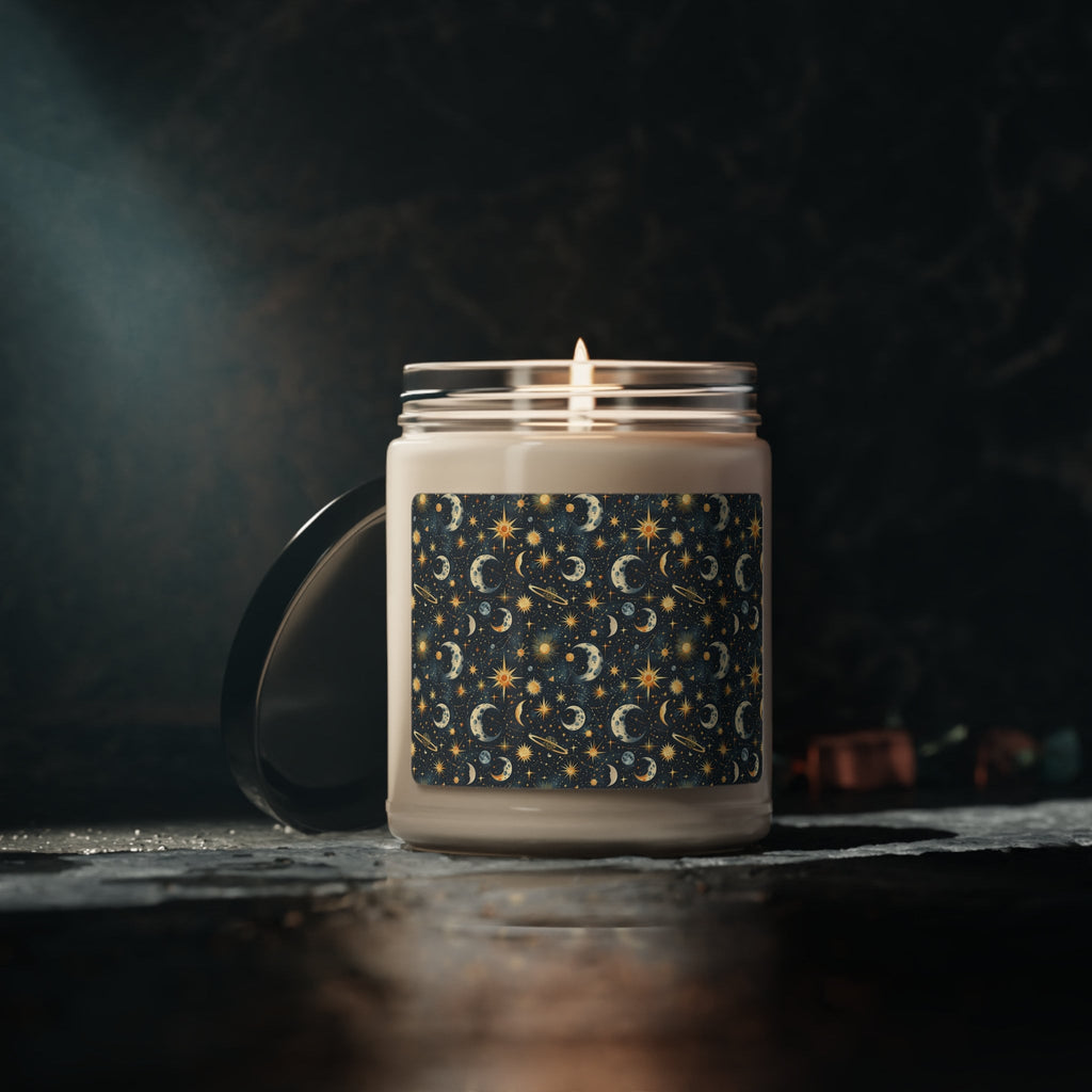 Soy Candle Celestial Pattern Gift