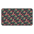Mushroom & Heart Desk Mat Pixel Art Mouse Pad for Office Gift