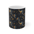 Celestial Astrology Mug Star Design Pattern Coffee Cup