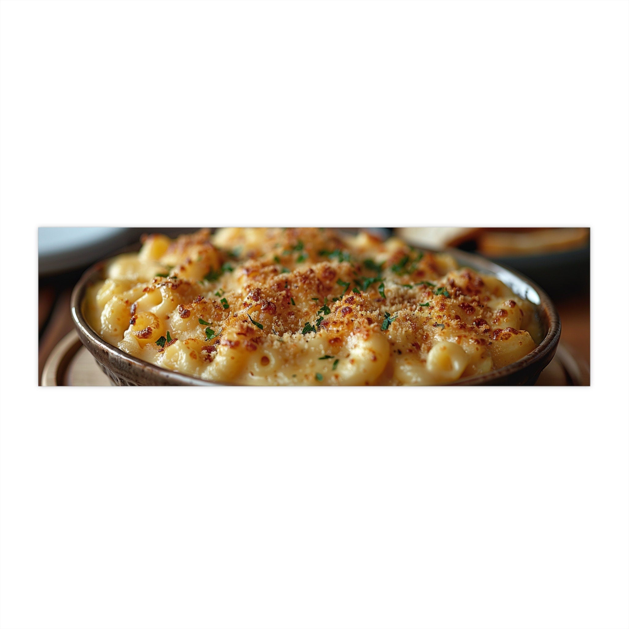 Funny Bumper Sticker Mac and Cheese Food Gift Humor