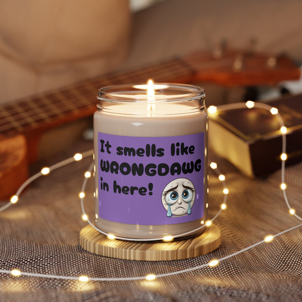 Hilarious Scented Soy Candle, 9oz Funny Saying Sad Gift Candle Joke