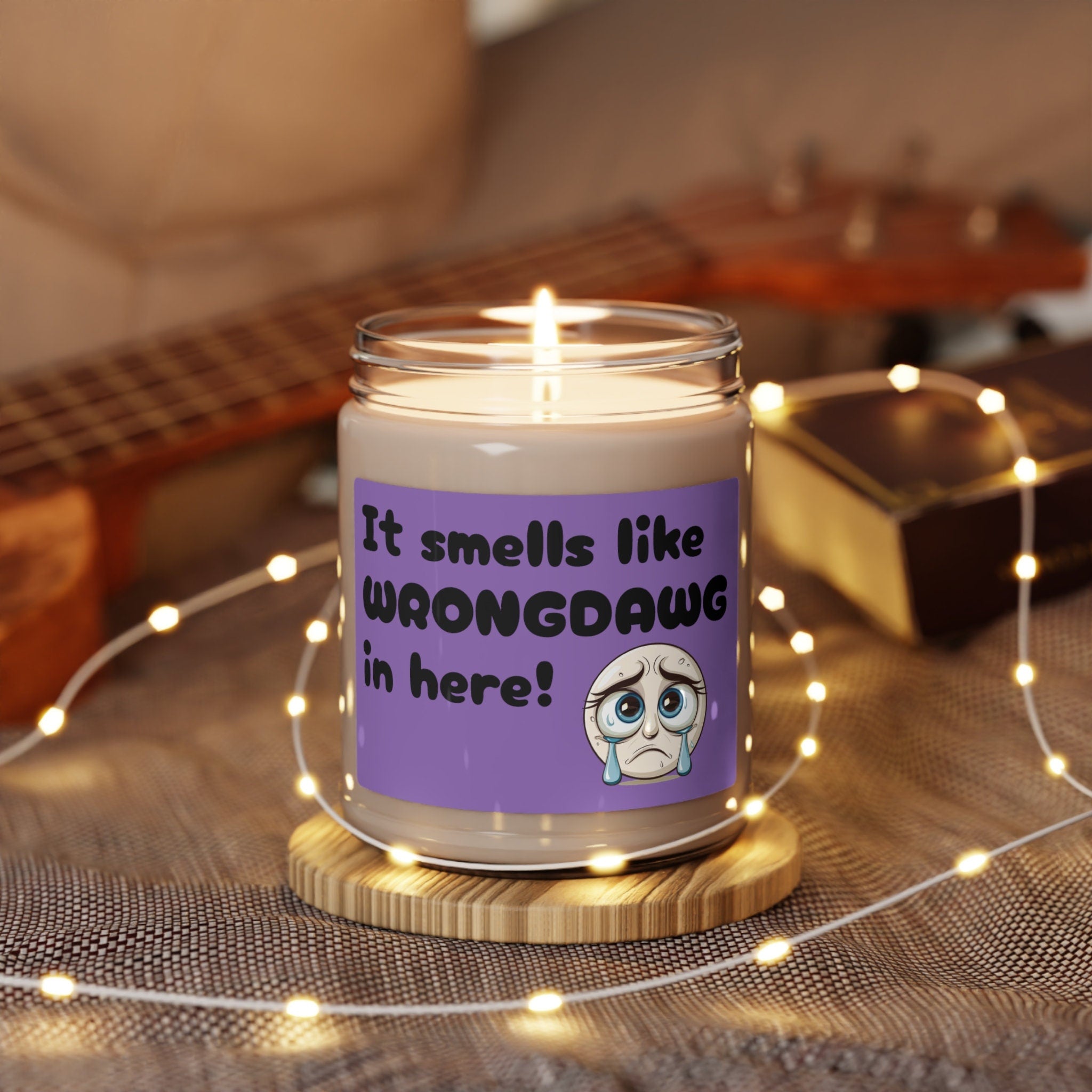 Hilarious Scented Soy Candle, 9oz Funny Saying Sad Gift Candle Joke